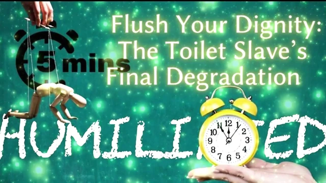 Shamestream: Flush Your Dignity - the Toilet Slave’s Final Degradation