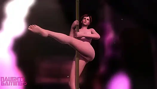 DOAX3 dalam DOA5 MOD Pole Dance