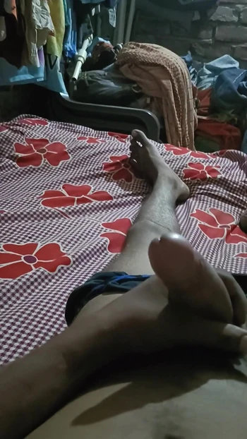 Epic moment from "Indian boy Masterbating at home fully enjoy"