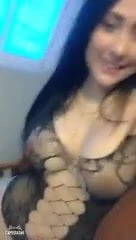 Sexy girl in fishnet