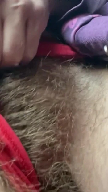 Iconic moment from "10 minutes of hairy pussy in your face"