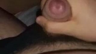 Tiago9898 jerking off and cumming on himself