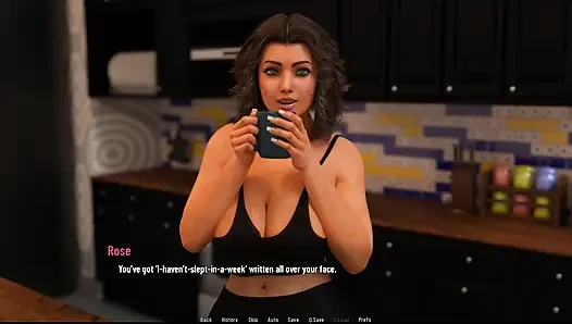 Университетские дни 19 Rose и Johny Bath вместе