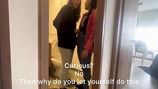 Two married women meet to finger each other in their dirty pussies