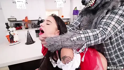 Dont Break Me - Kharlie Stone Has Plans to Hit up a Halloween Party, but After She Catches Sight of Her Neighbor's Big Cock