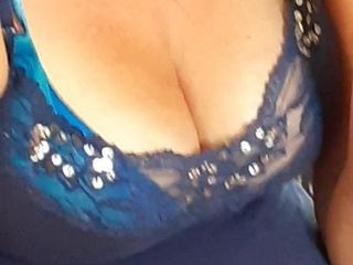 Pregnant sister cleavage