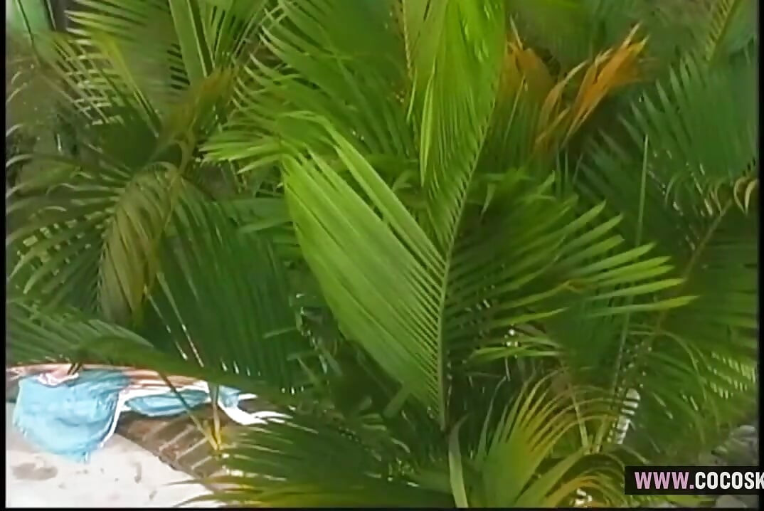 Blonde and Brunette MILFs Passionate Lesbian Sex by the Pool
