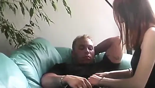 Русская из Квебека и возбужденная