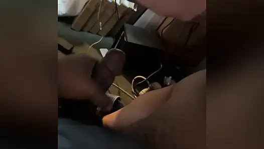 Dom ve küçük itaatkarı kamerada boşalıyor