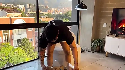 Bu çok ıslak bir röportaj! Büyük götlü ateşli orta yaşlı seksi kadın sert sikiliyor - kylei ellish