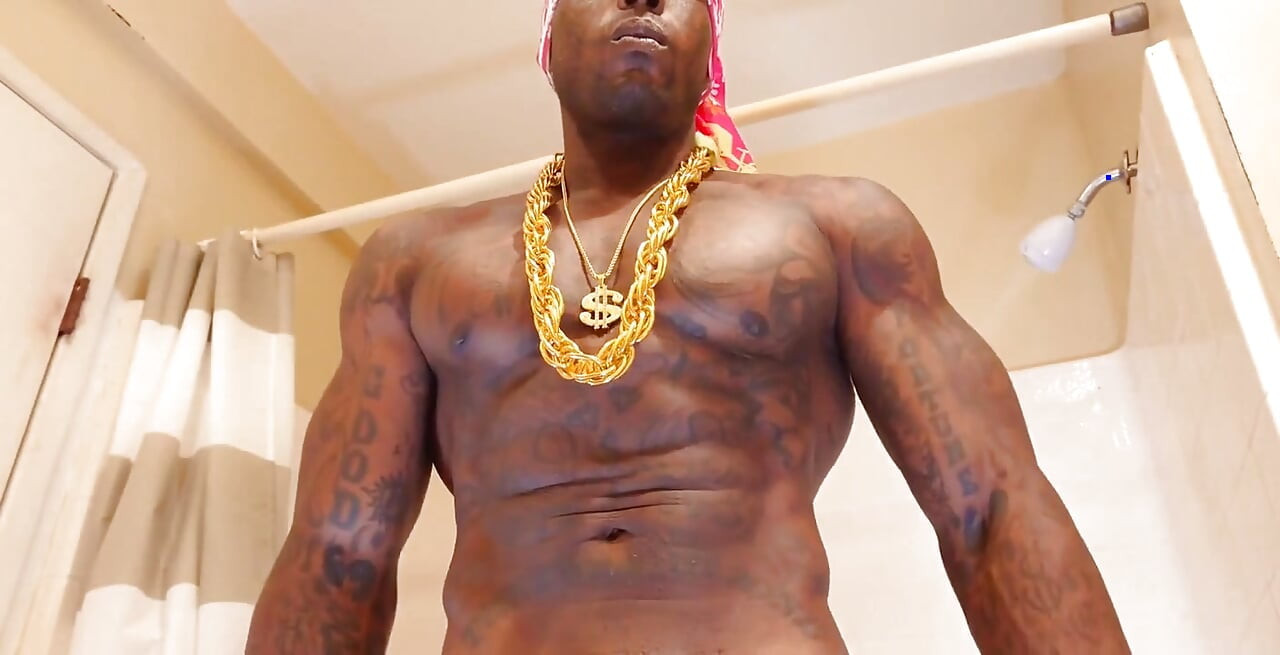 BBC Worship Hallelujah Johnson ( Fuck God and Get the Answer Yourself ) Tall Dark Chocolate Muscles Tattoos Hairy BBC Hallelujah