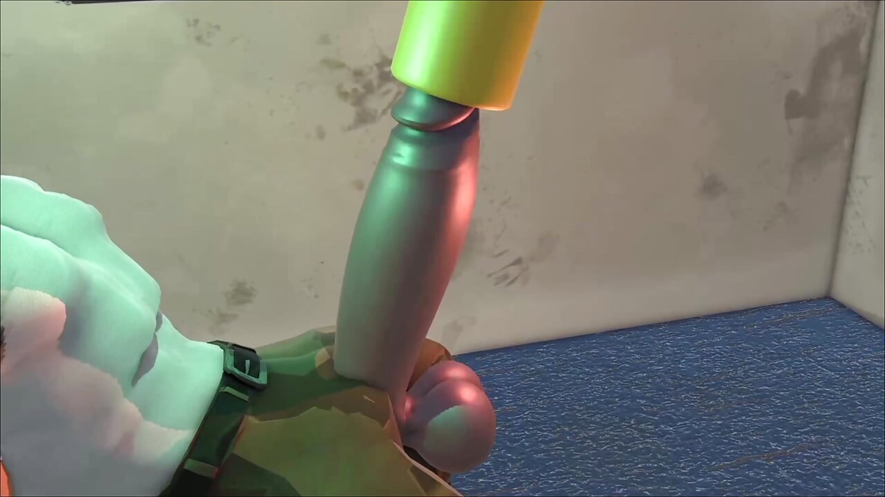 Army guy fuck toy on post