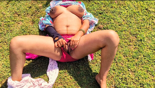 Desi Indian girl Fucked Outdoor badly by his boyfriend
