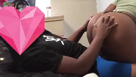 My Big Booty Girlfriend Is Painting My Wall