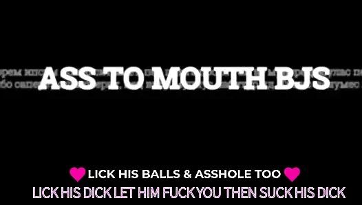 AUDIO ONLY - Bersiaplah dan termotivasi untuk melakukan bjs pantat ke mulut