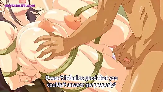 Sekelompok ibu rumah tangga nakal liar di apartemen mereka - hentai bdsm