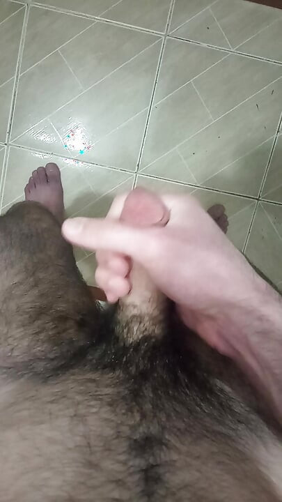 Milking my cock for you
