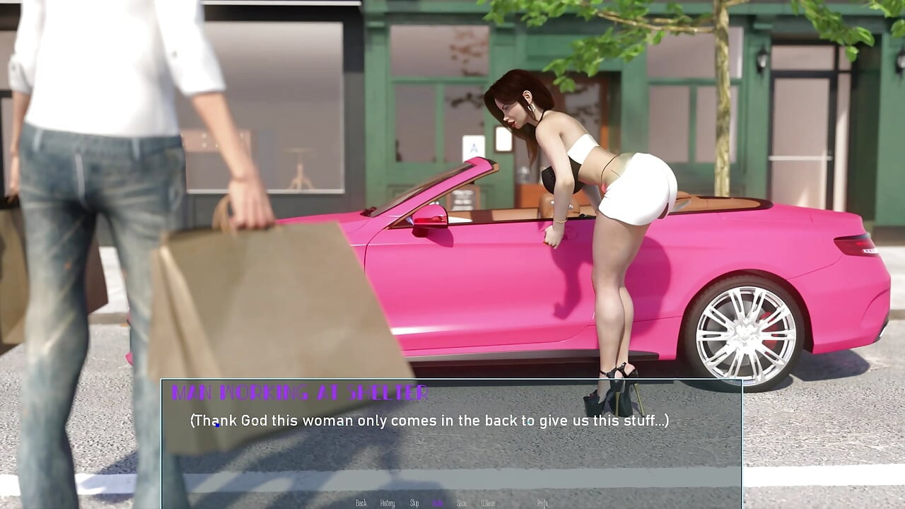 더러운 뚱뚱한 노인에게 굴욕을 당하고 Bimbo 정액 창녀로 변한 젊은 밀프