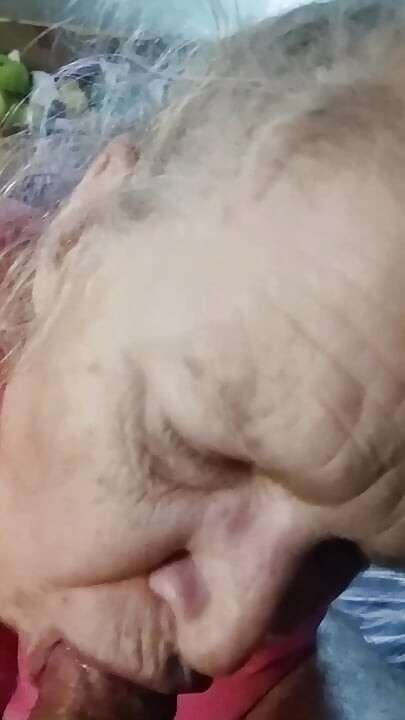 Watch This Mature BBW Give Her Friend A Blowjob!