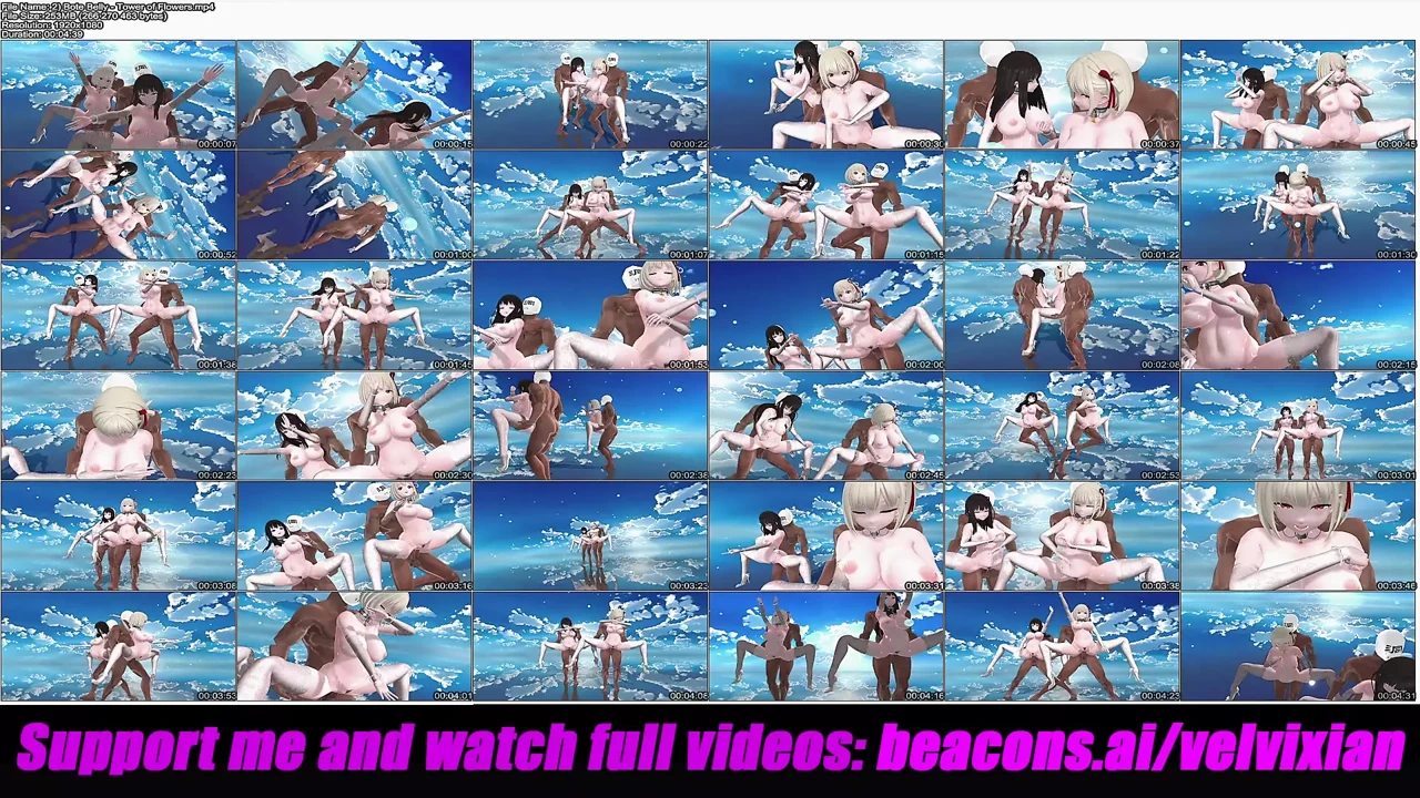 Bote Belly - Tower of Flowers (3D Hentai)
