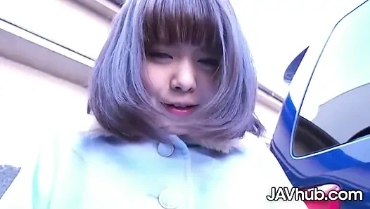 Si sange haruka miura lagi asik ngentot kontol sampai dicrot di dalam kayak pelacur jalang