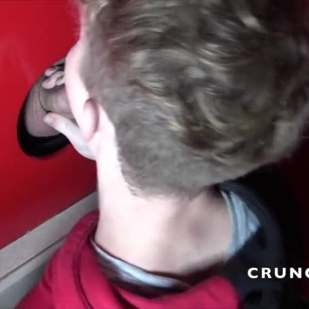 blond slut twink fucked raw in slingby top dominant with tatoos