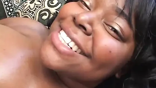 Horny bbw moans as a huge pole penetrates her tight wet pussy