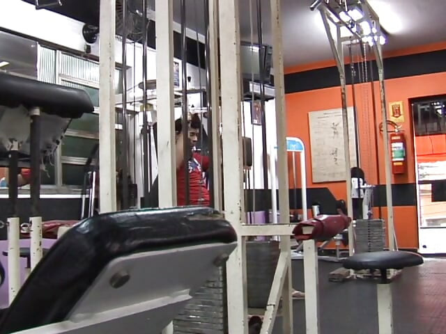 Horny Muscular Stud Gilson Cowboy Asked Other Gym Rat Pablo Montero to Drill His Ass in the Locker Room