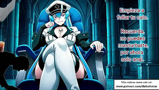 Cewek spanyol audio seks anal untuk budak seksnya. Esdeath mengubahmu menjadi wadah sari.