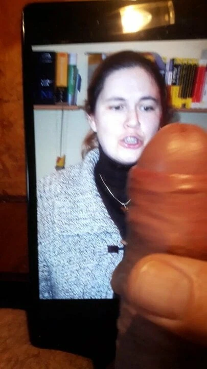 Beautiful cum dump right on my open mouth