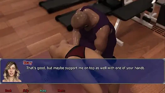 Офисная жена No24 - Stacy трахнули мужики на работе... Джейсон трахнул Stacy в машине, и к ней присоединился незнакомец.