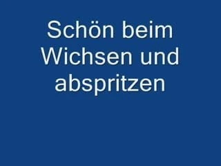 Ich war geil und wichste udn spritze