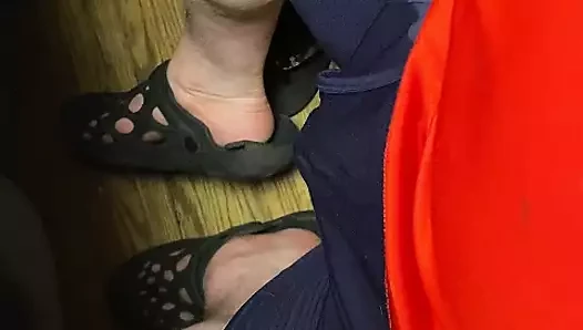 Melove Giving a FootJob to Naelor Part 2