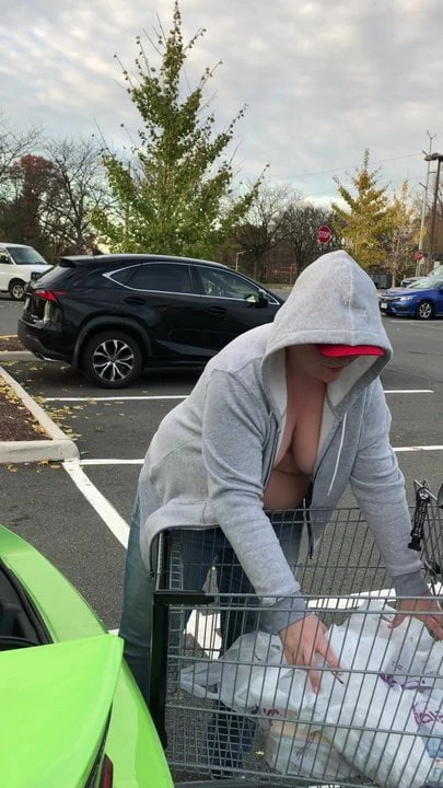 Parking lot walk continued.