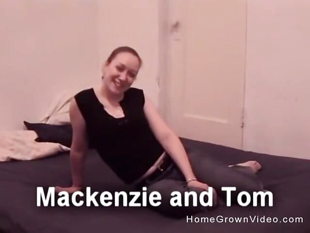 Cute Mackenzie Shoots Her First Blowjob Porno