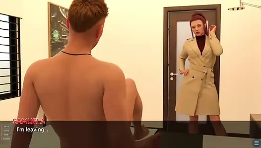 Teen couples enjoying sex in honeymoon