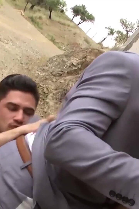 Menatplay - baskın Dato Foland götü sakallı Dani Robles'ı sikiyor