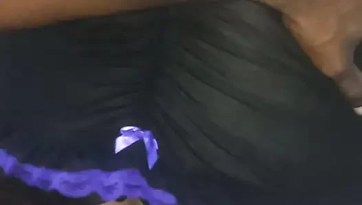 My neighbor invites me to when her husband works