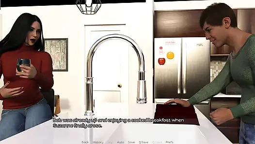 The Three Panels Hot Wife Does Nude Photoshoot and Have Passionate Sex with Her Husband - Episode 7