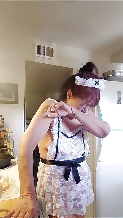 Memasak dalam Apron Putih Saya