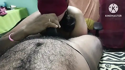 Desi hot village wife soking coke