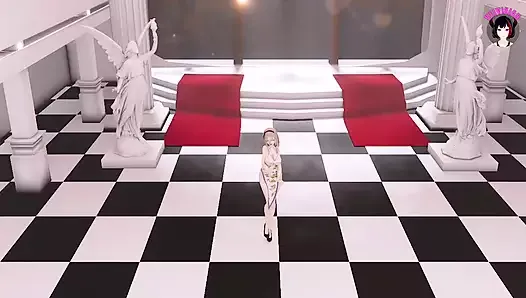 Sexy Nun Girl - You Can Cum Dance (3D HENTAI)