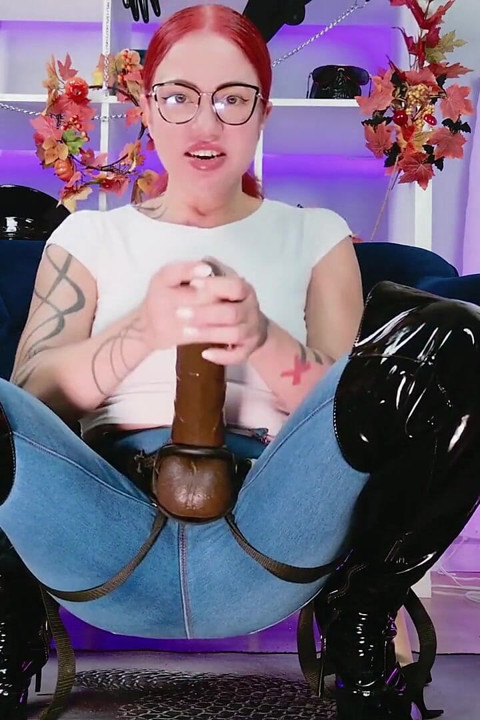 BBC Strapon JOI Countdown POV HD Mp4