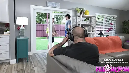 Bts lila schön in einem creampie-dreier