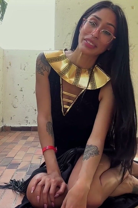 Giselle Amore's Ancient Egyptian Bondage Fantasy - POV Divine Restraint Awaits!