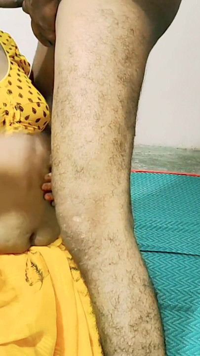 Spectacular moment from "Desi village neighbor Bhabhi fucked, full video with Hindi voice"
