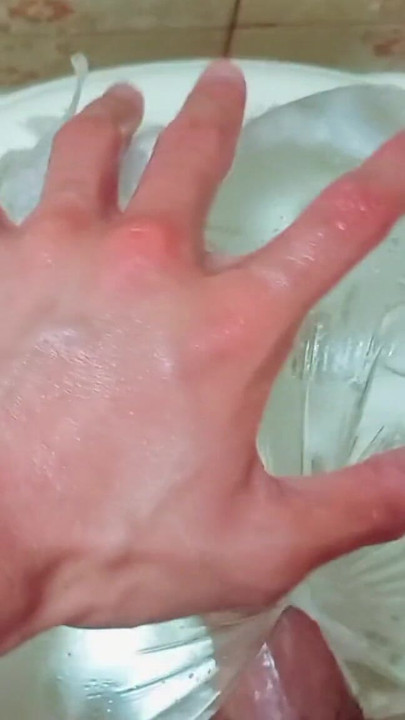 Thrilling moment from "Hot Male Masturbation with Toy in Shower - 17 Mins of Pleasure with Cumshot Ending"