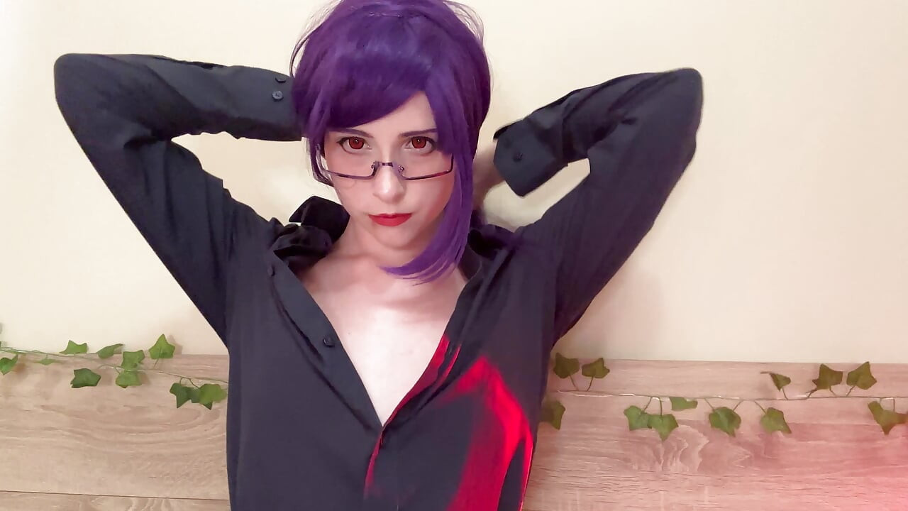 Rize Kamishiro Pixie Wax Sin - Elegant Ghoul Tease to Messy Finish