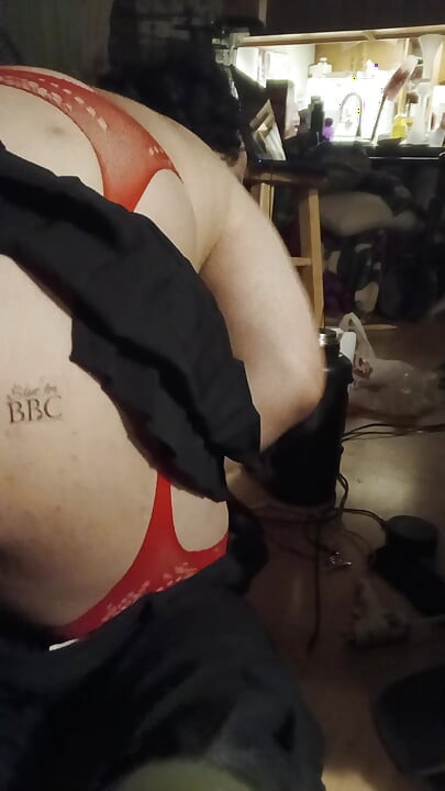 Playtime after daddy unloaded in me