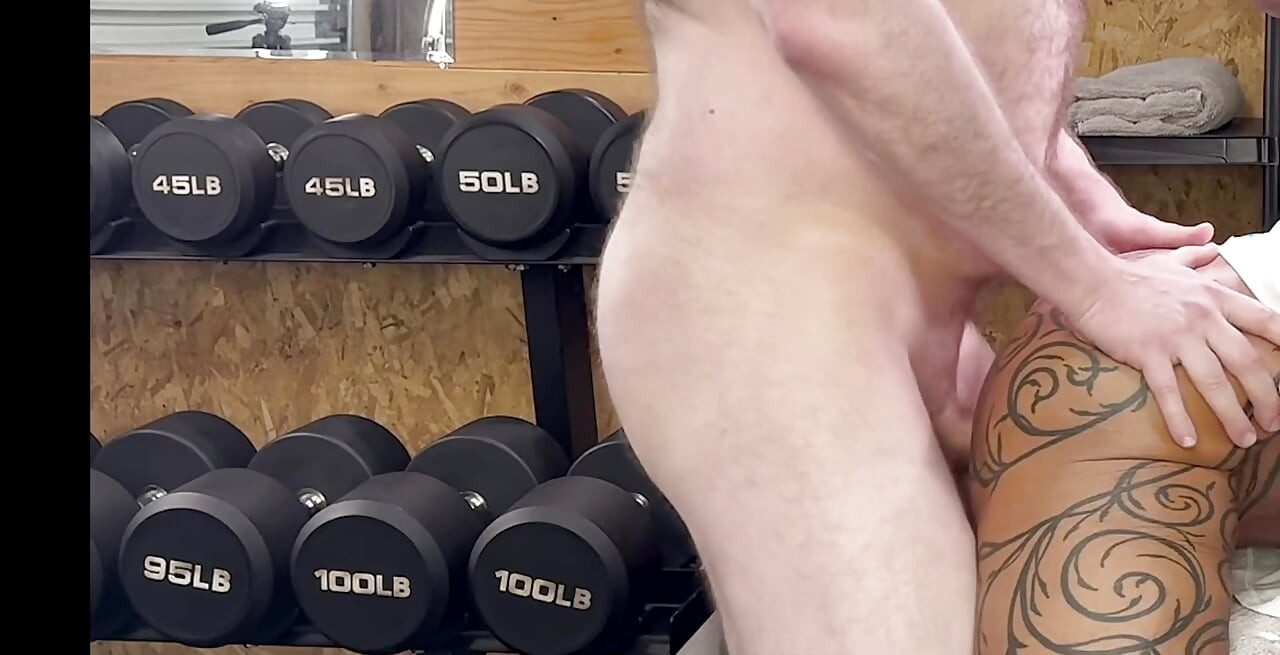 Muscle Stepdaddy Gets Fucked by Two Big Dicked Bears